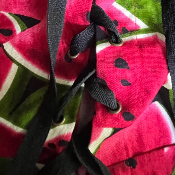 O Mighty watermelon baby tie up tube top size medium NEW NWT - Picture 3 of 8